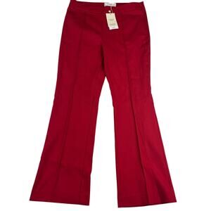 Mango MNG Pintuck Tailored Flare Pants - Size 8 - NWT